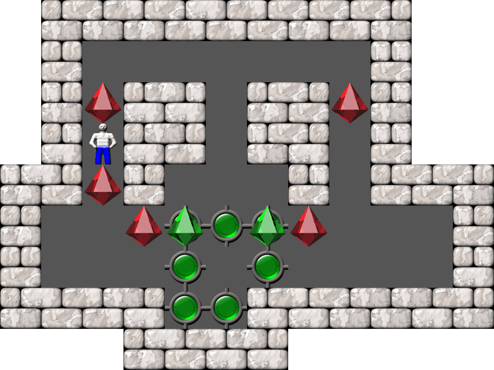 Sokoban Kevin 16 level 10